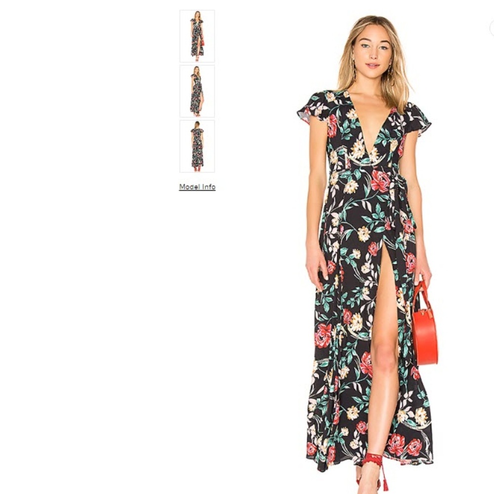 Kayla Wrap Dress Lovers Friends